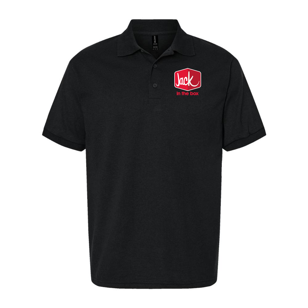 Men's Jack in the Box Dry Blend Polo - Black