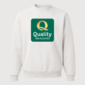 Men's Quality Inn & Suites Crewneck Sweatshirt - White