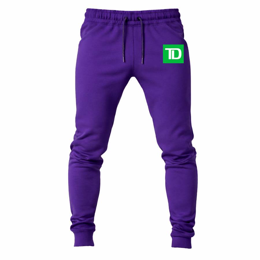 TD Bank joggers sweatpants - Purple
