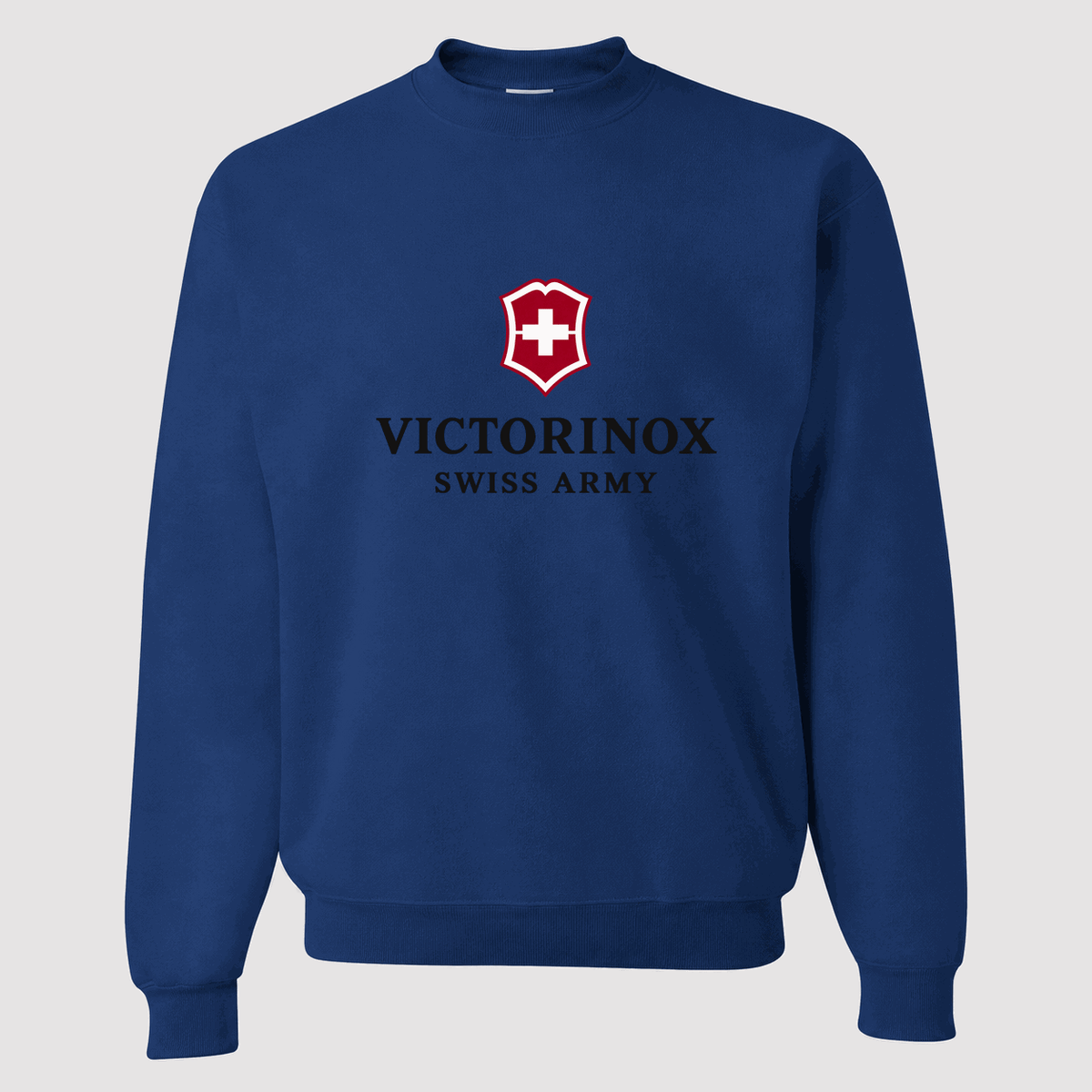 Men's Victorinox Swiss Army Crewneck Sweatshirt - Blue