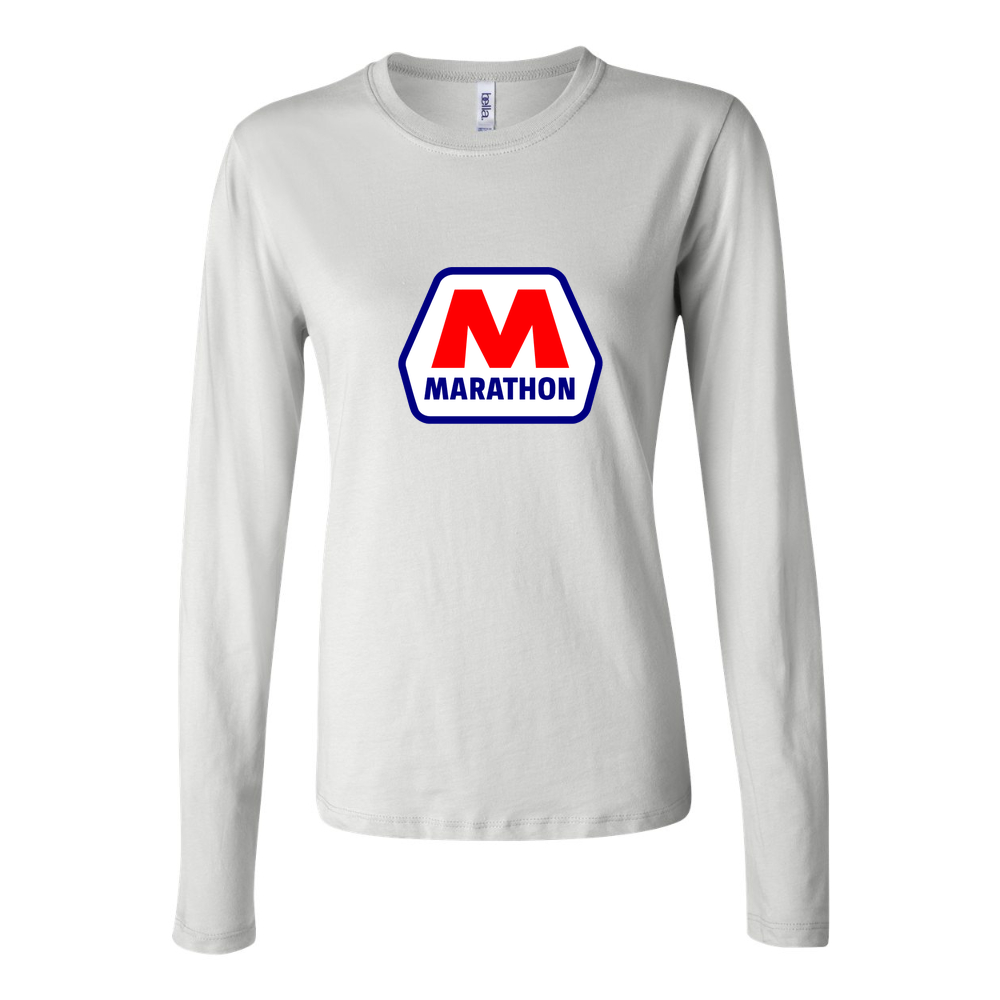 Women's Marathon Long Sleeve T-Shirt - White