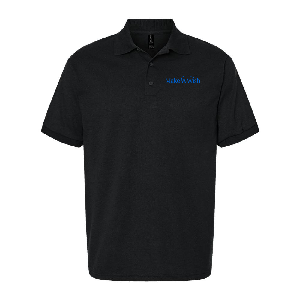 Men's Make-A-Wish Dry Blend Polo - Black