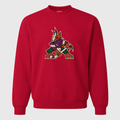 Men's Arizona Coyotes Crewneck Sweatshirt - Red