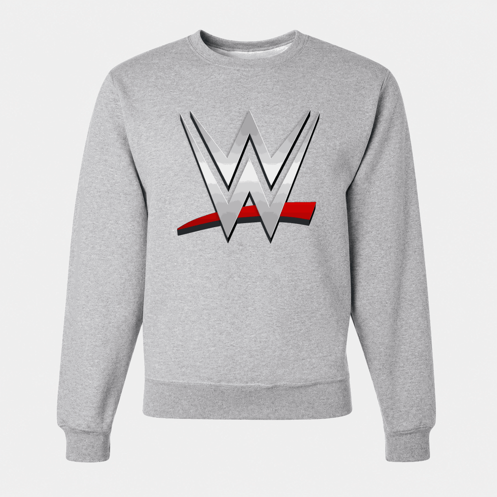 Men's WWE Crewneck Sweatshirt - Gray