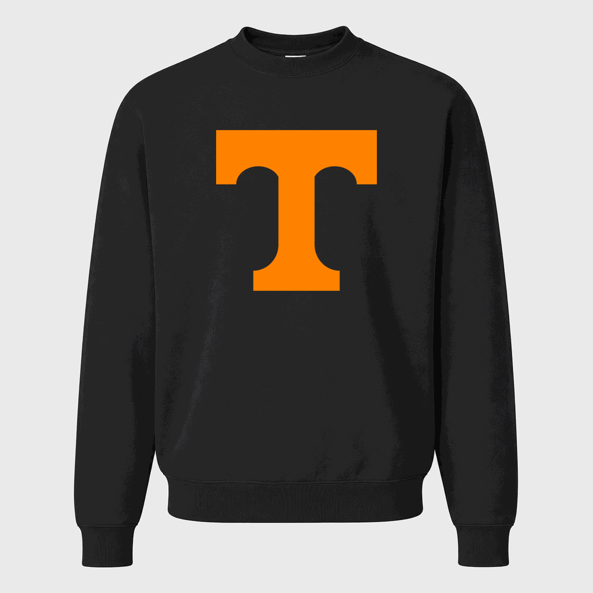 Men's Tennessee Volunteers Logo Crewneck Sweatshirt - Black