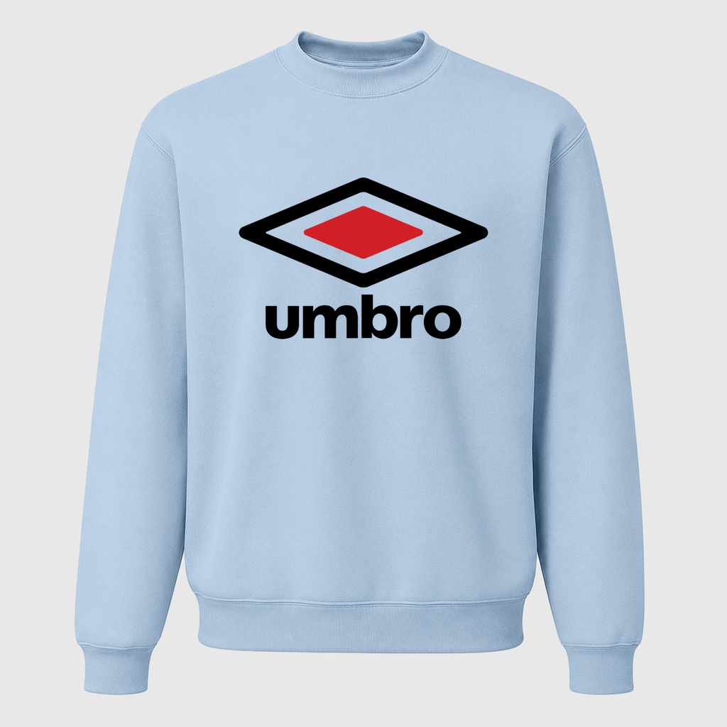 Men's Umbro Crewneck Sweatshirt - Sky Blue