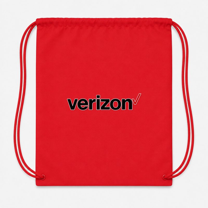 Verizon Drawstring Bag - Red