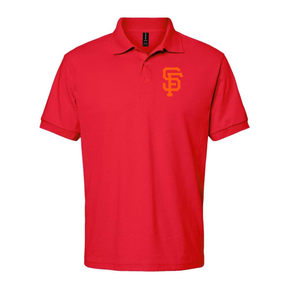 Men's San Francisco Giants Dry Blend Polo - Red