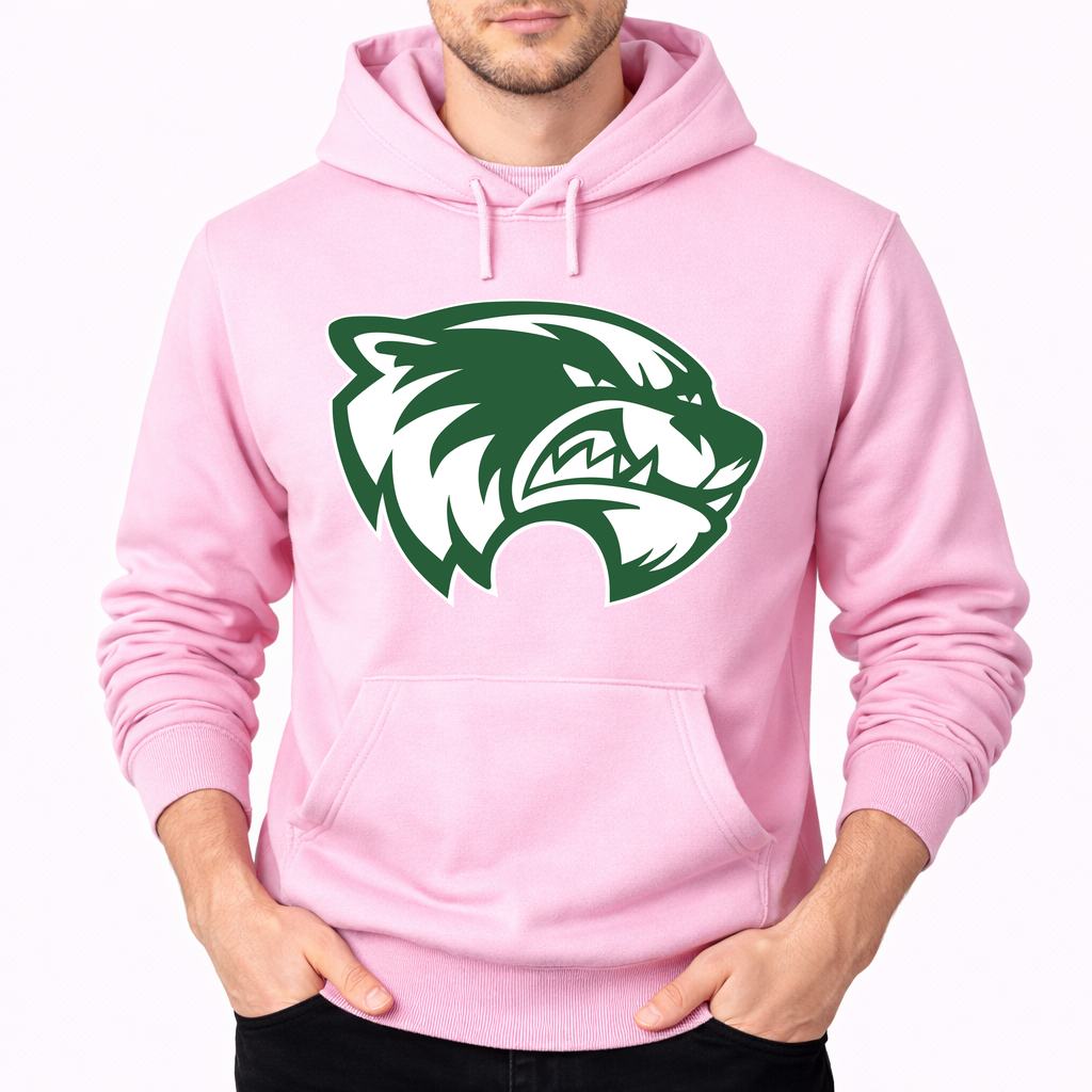 Men's Utah Valley Wolverines Pullover Hoodie - Pink