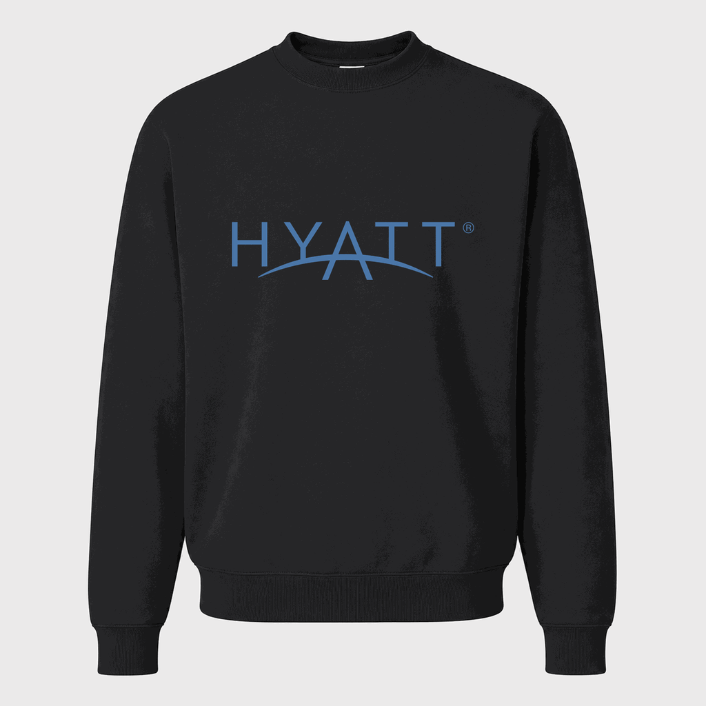 Men's Hyatt Crewneck Sweatshirt - Black