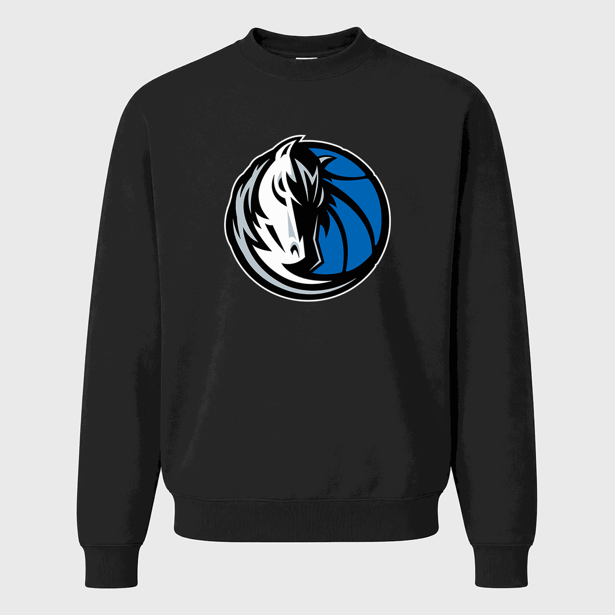Men's Dallas Mavericks Crewneck Sweatshirt - Black