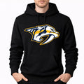 Men's Nashville Predators Pullover Hoodie - Black