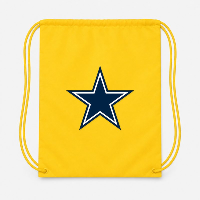 Dallas Cowboys Drawstring Bag - Yellow