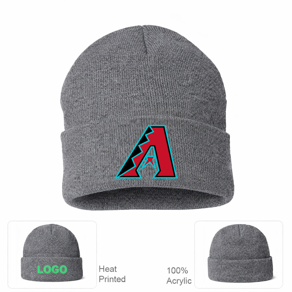 MLB Arizona Diamondbacks Beanie Hat - Gray
