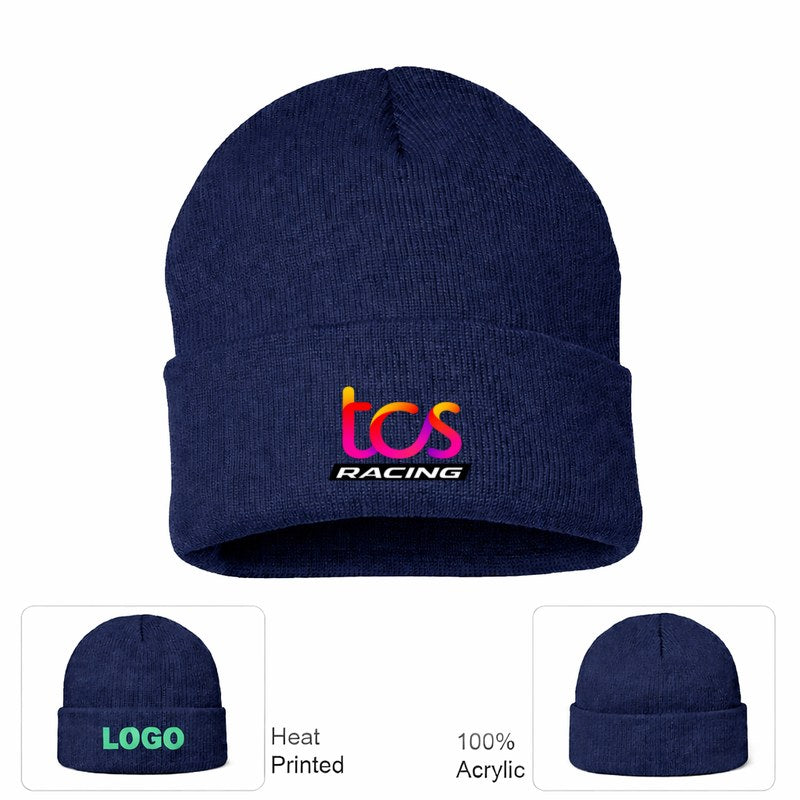TCS Racing Navy Beanie Hat