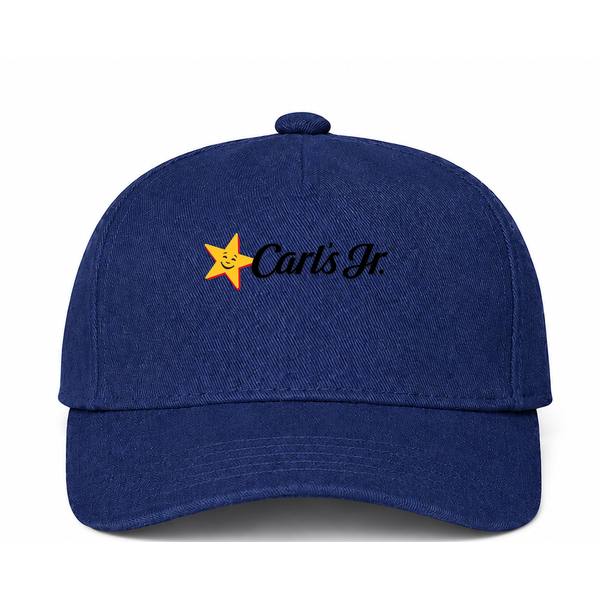 Carl's Jr. Logo Navy Dad Baseball Cap Hat