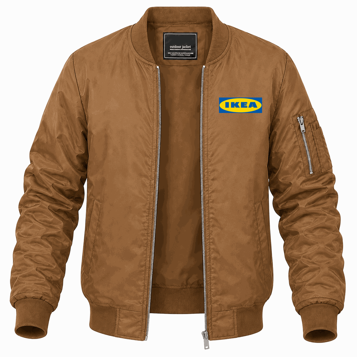 Men's IKEA Lightweight Bomber Jacket - Brown