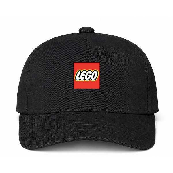 LEGO Logo Black Dad Baseball Cap Hat