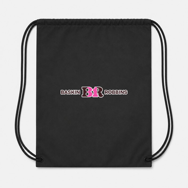 Baskin Rоbbins Drawstring Bag - Black