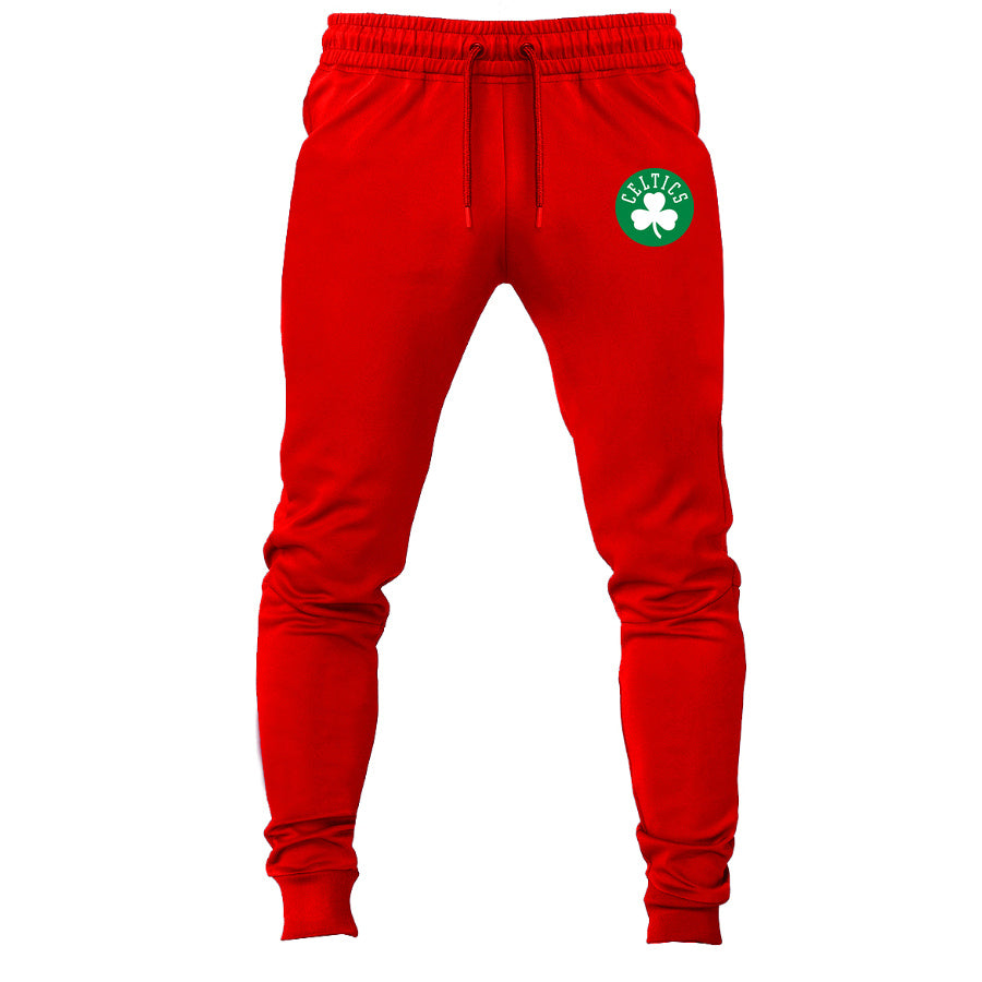 Boston Celtics joggers sweatpants - Red