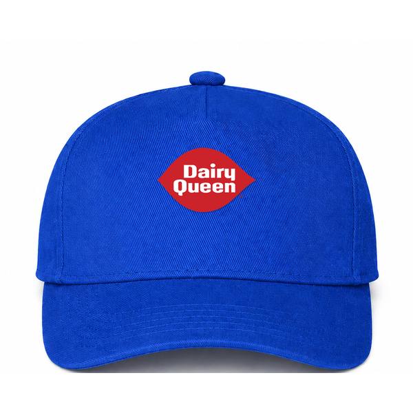 Dairy Queen Logo Blue Dad Baseball Cap Hat