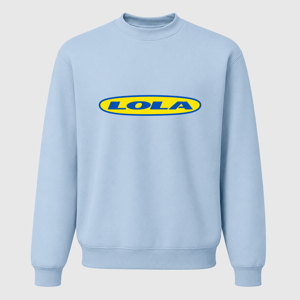 Men's Lola Crewneck Sweatshirt - Sky Blue