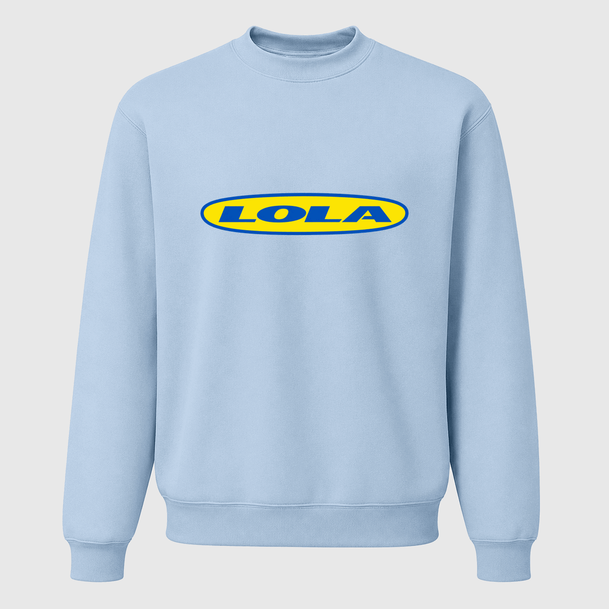 Men's Lola Crewneck Sweatshirt - Sky Blue