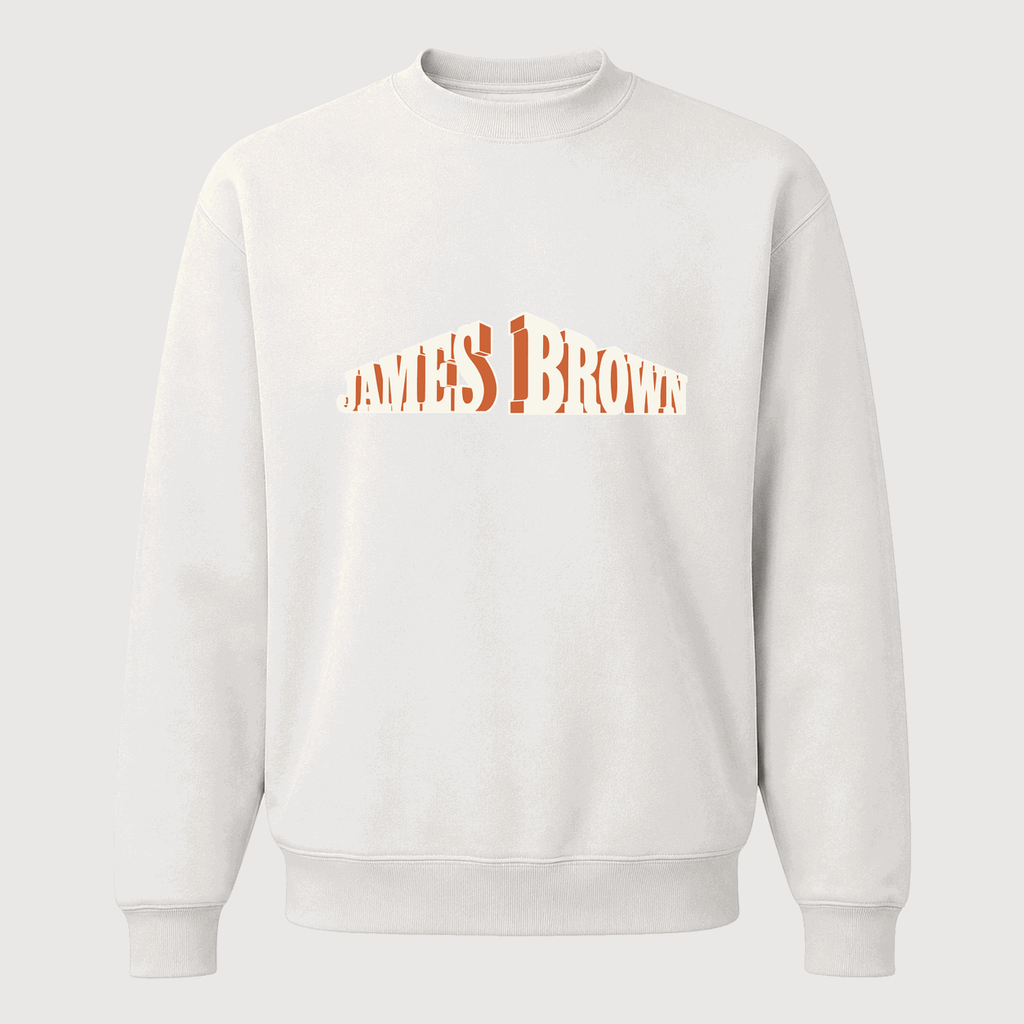 Men's James Brown Crewneck Sweatshirt - White