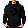 Men's Converse Pullover Hoodie - Black