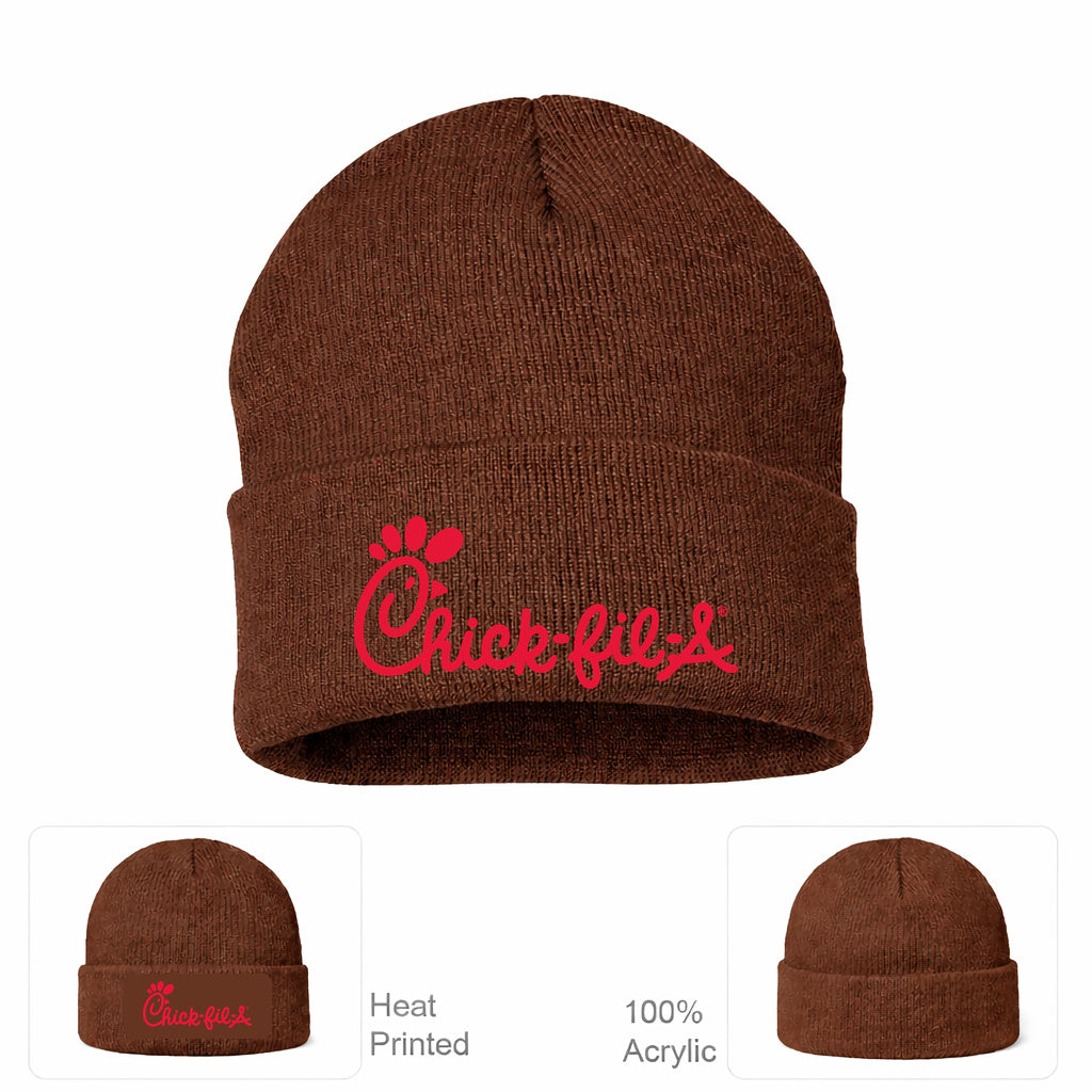 Chick-fil-A Beanie Hat - Brown