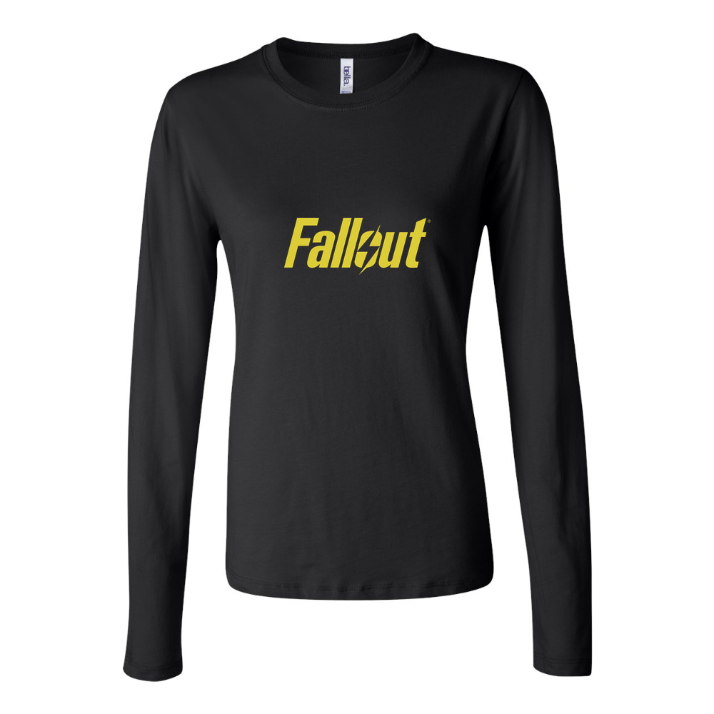 Women's Fallout Long Sleeve T-Shirt - Black