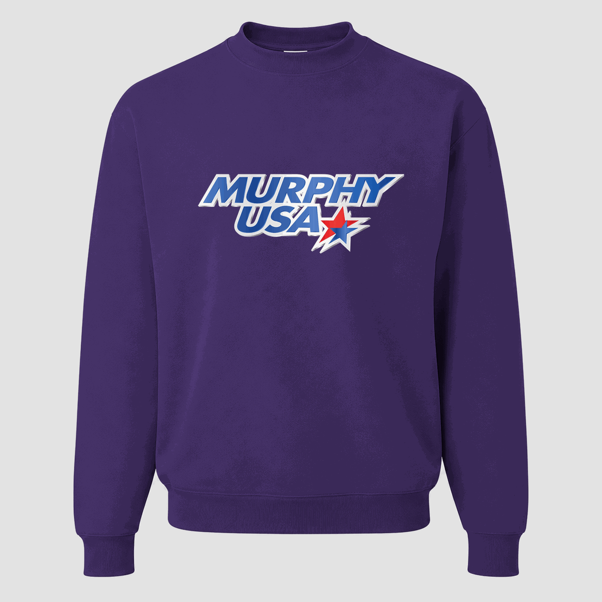 Men's Murphy USA Crewneck Sweatshirt - Purple