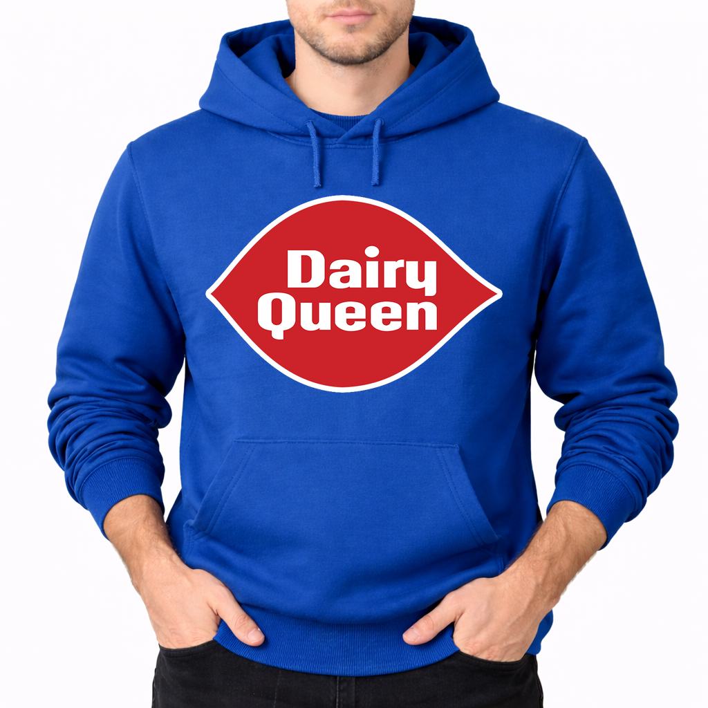 Men's Dairy Queen Pullover Hoodie - Blue
