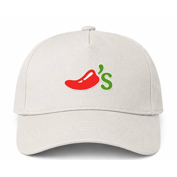 Chili's Logo Version 2 Beige Dad Baseball Cap Hat