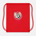 Chuck E. Cheeses Drawstring Bag - Red