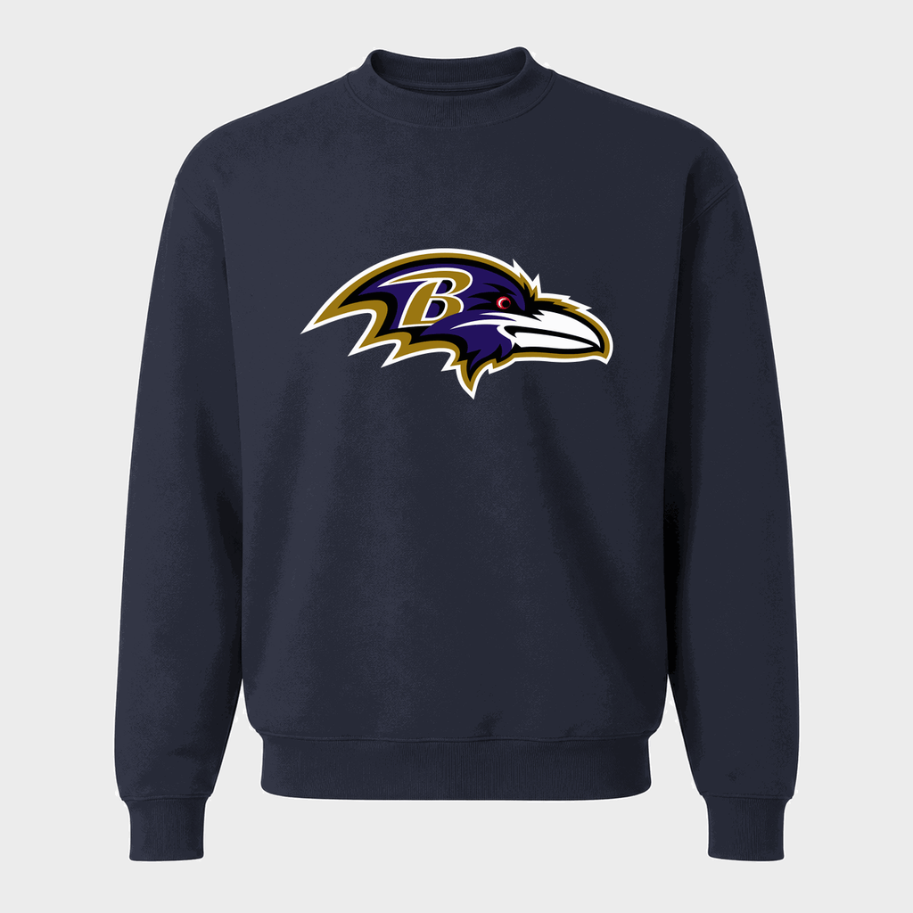Men's Baltimore Ravens Crewneck Sweatshirt - Navy