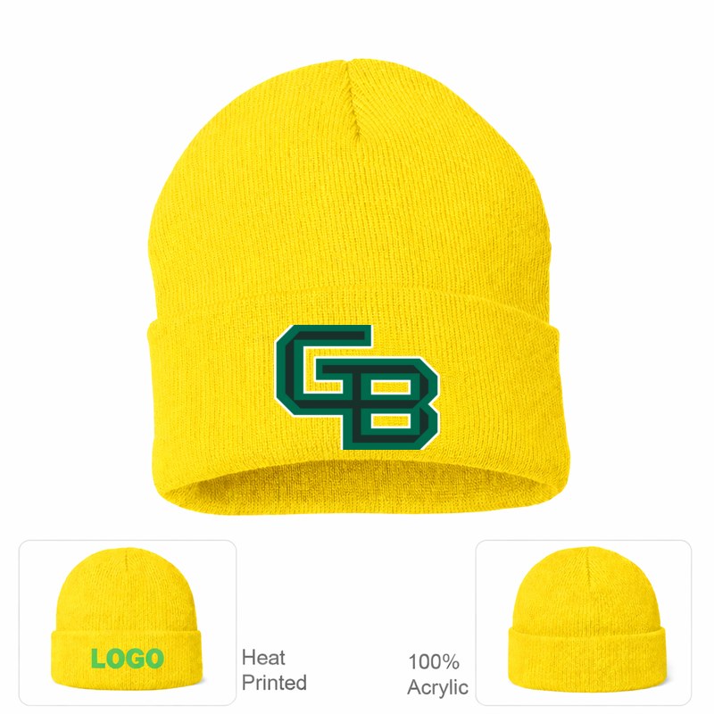 Wisconsin Green Bay Phoenix Yellow Beanie Hat