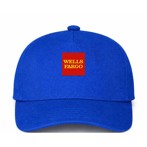 Wells Fargo Logo Blue Dad Baseball Cap Hat