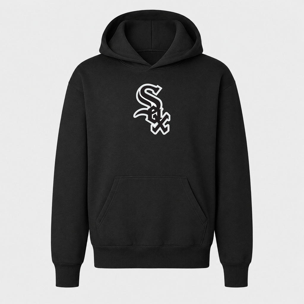 Youth Chicago White Sox Pullover Hoodie - Black