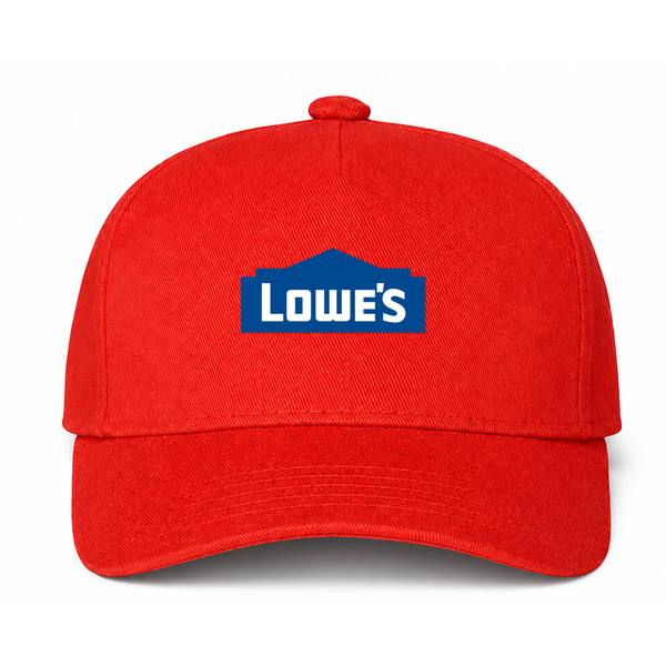 Lowe's Logo Red Dad Baseball Cap Hat