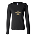 Women's New Orleans Saints Long Sleeve T-Shirt - Black