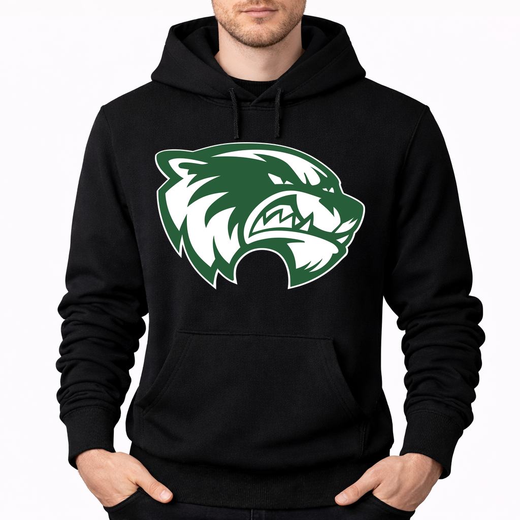 Men's Utah Valley Wolverines Pullover Hoodie - Black