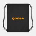 Qdoba Drawstring Bag - Black