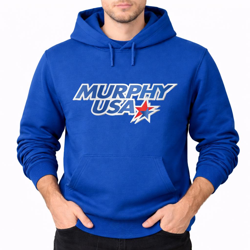 Men's Murphy Usa Pullover Hoodie - Blue