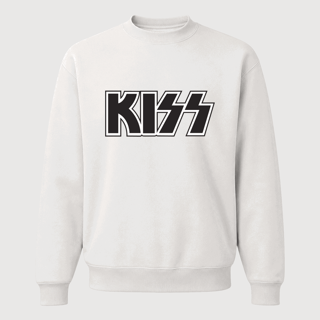 Men's KISS Crewneck Sweatshirt - White