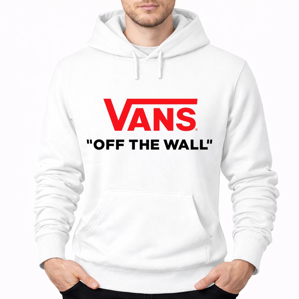 Men's Vans Pullover Hoodie - White