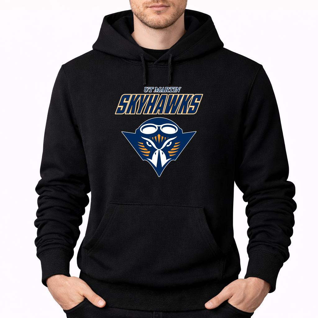 Men's Tennessee Martin Skyhawks 2 Pullover Hoodie - Black