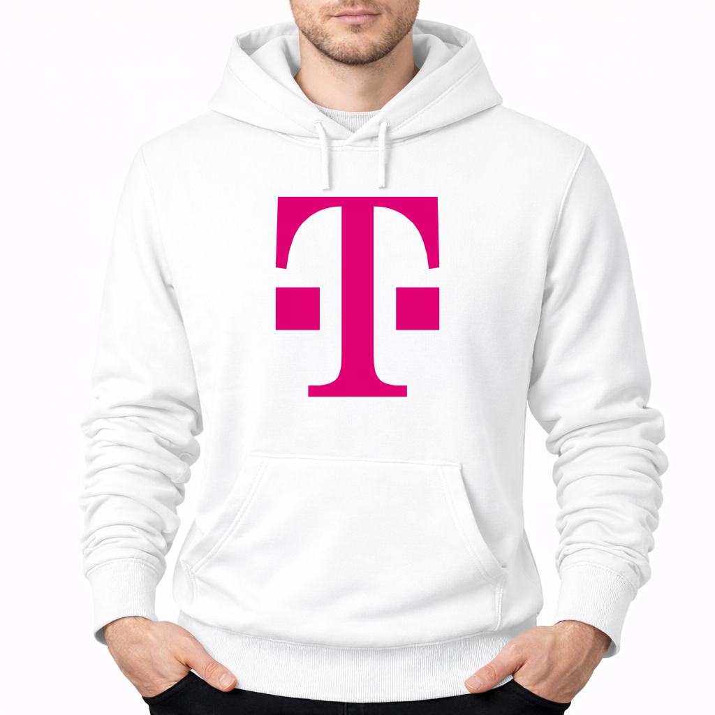 Men's T Mobile Pullover Hoodie - White