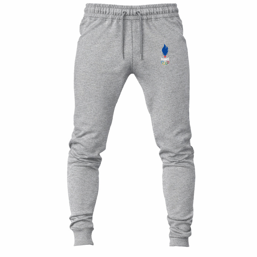 France 2024 White joggers sweatpants - Gray