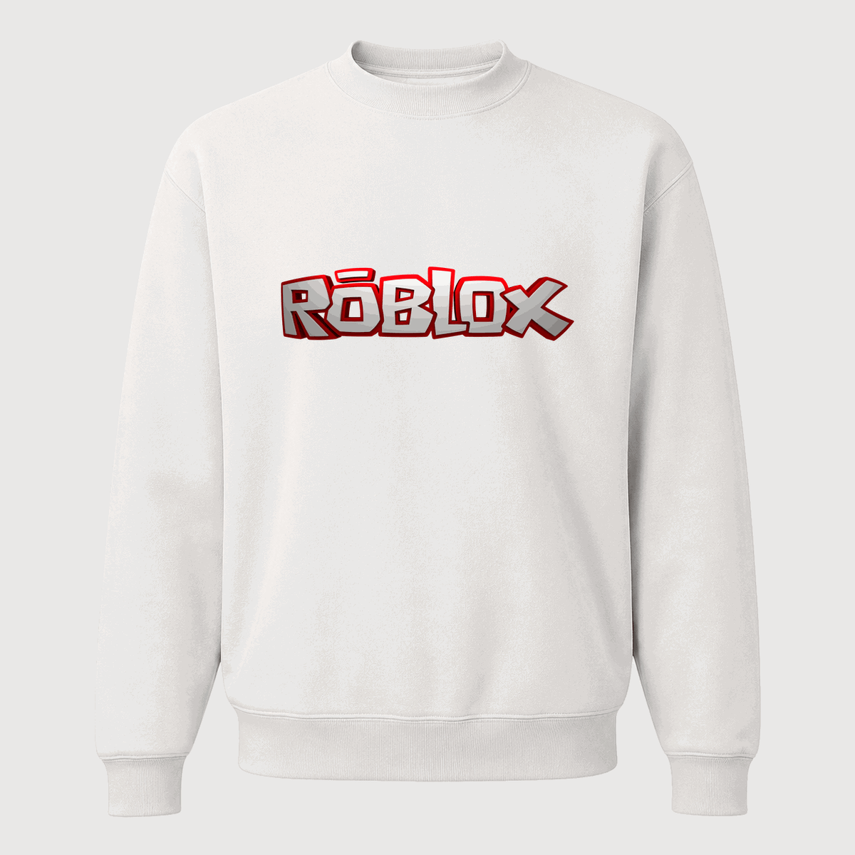Men's Roblox Crewneck Sweatshirt - White
